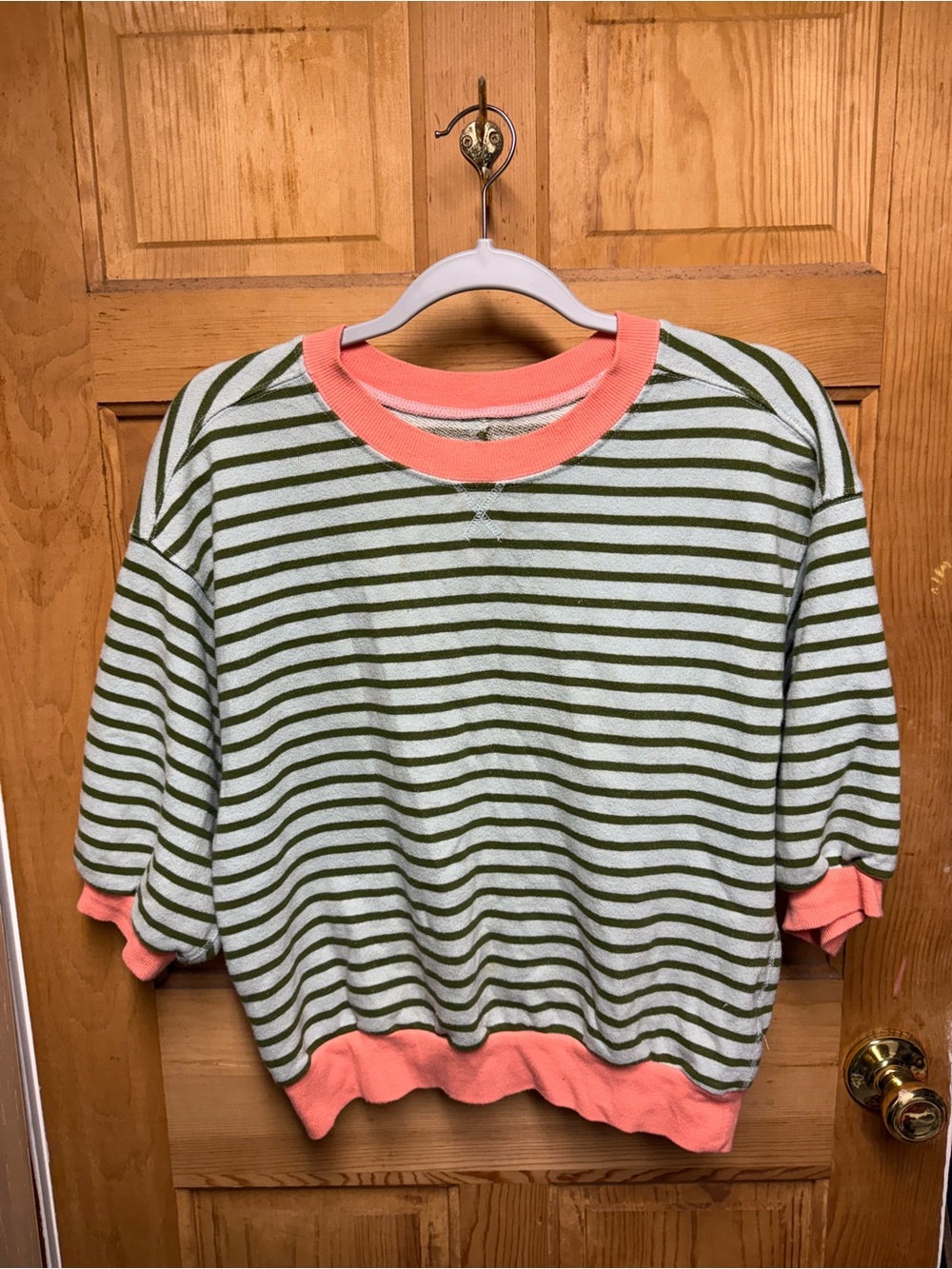 Pilcro Striped Sweatshirt, Anthropologie, Women's XS